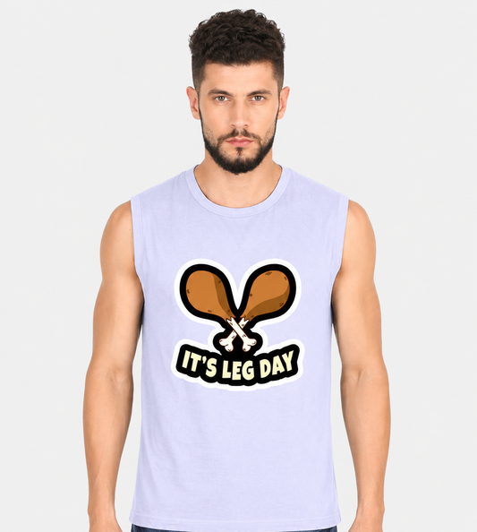 It's Leg Day Sleeveless Gym Tee