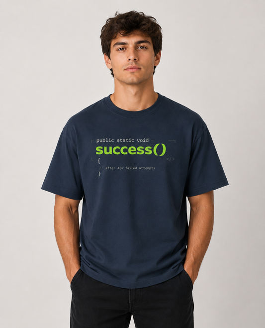 Success() Oversized T-Shirt