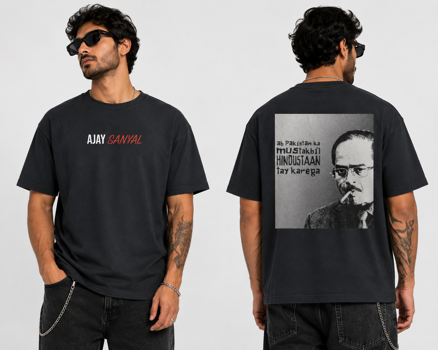 Ajay Sanyal Oversized T-Shirt