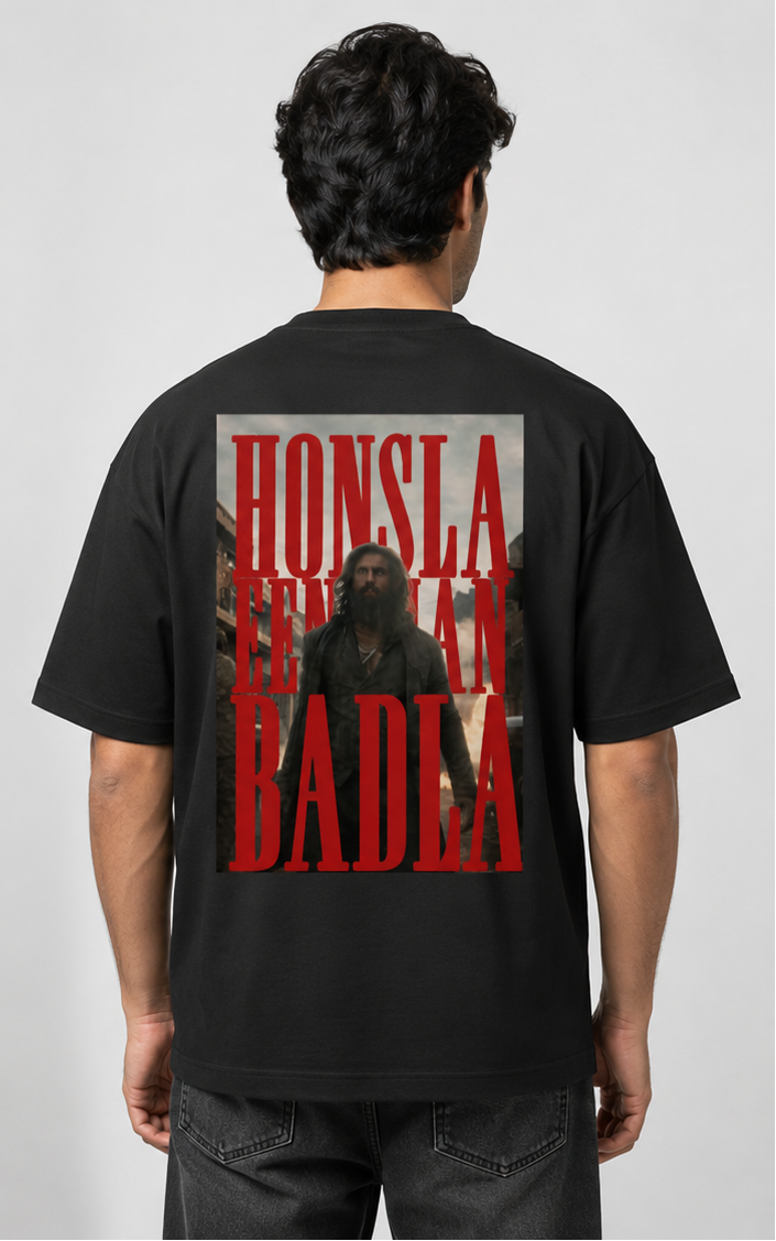 Honsla Eendhan Badla Oversized T-Shirt