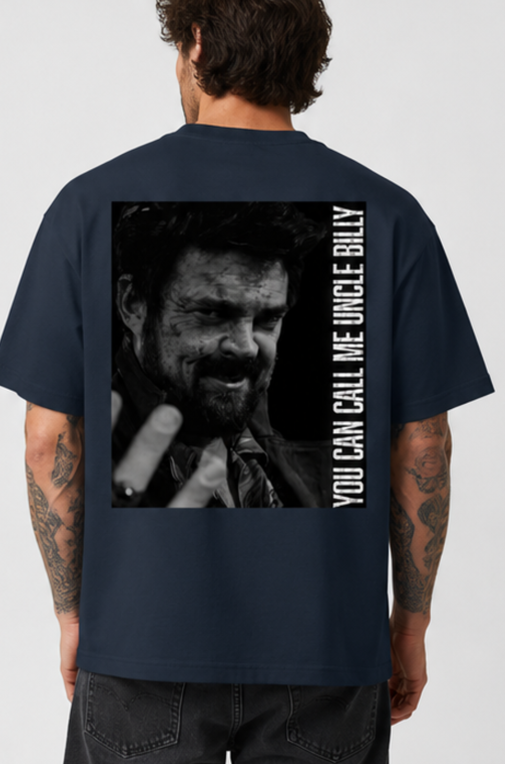 Billy Butcher "You Can Call Me Uncle Billy" Oversized T-Shirt