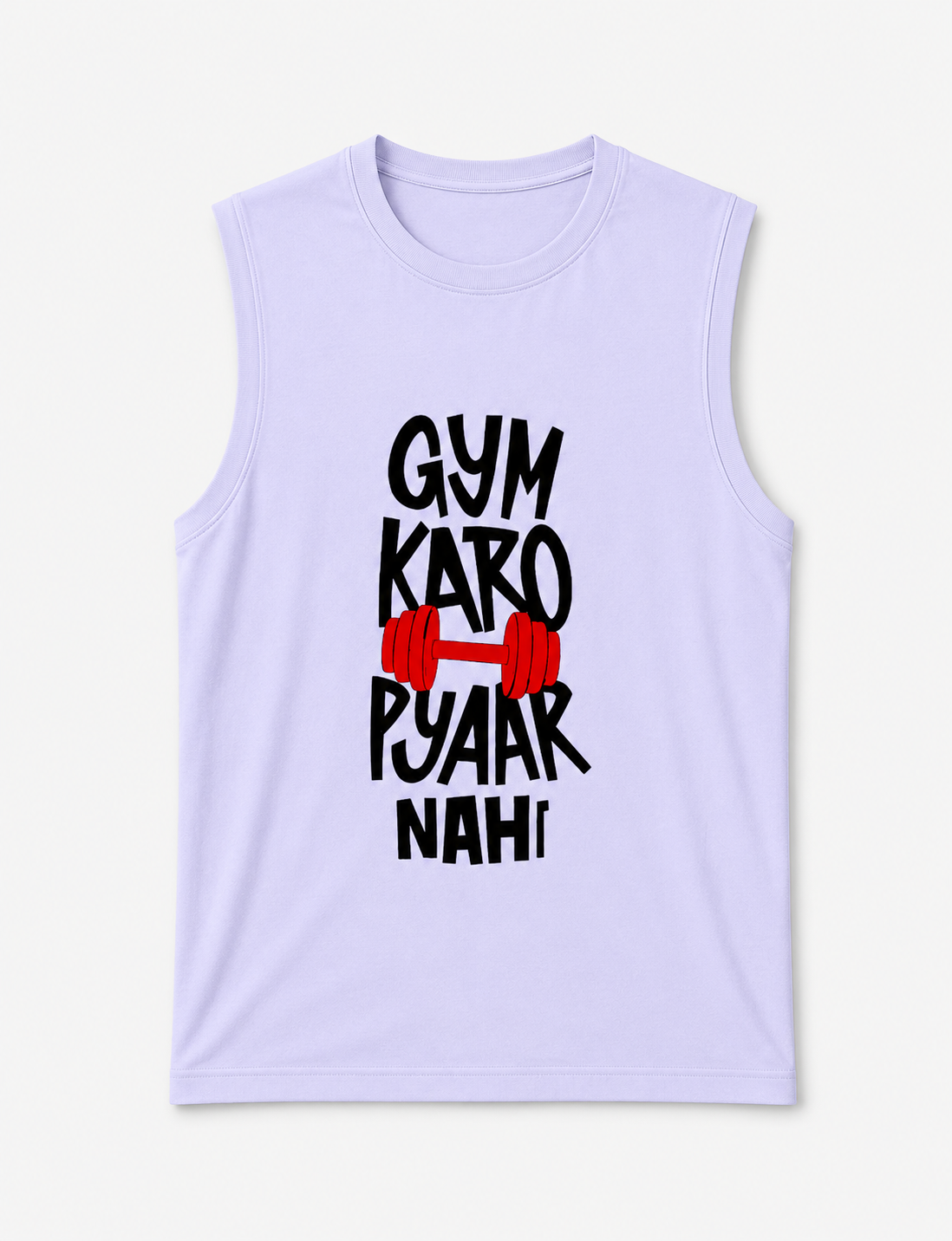 Gym Karo, Pyaar Nahi Sleeveless Gym Tee