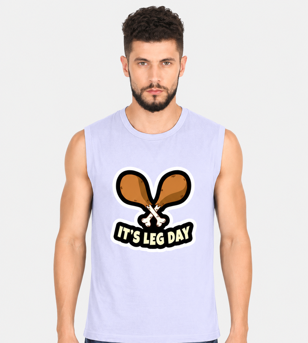 It's Leg Day Sleeveless Gym Tee