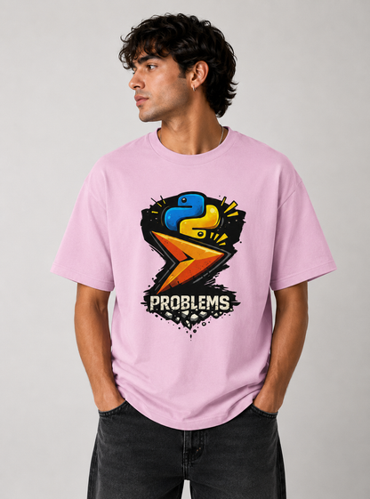 Python Problems Oversized T-Shirt