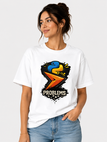 Python Problems Oversized T-Shirt