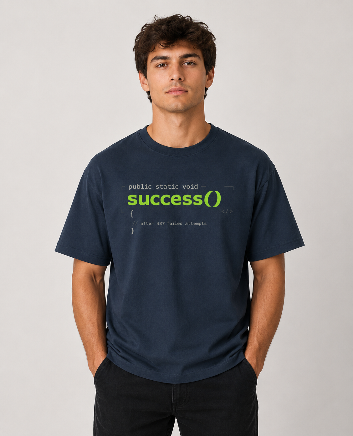 Success() Oversized T-Shirt