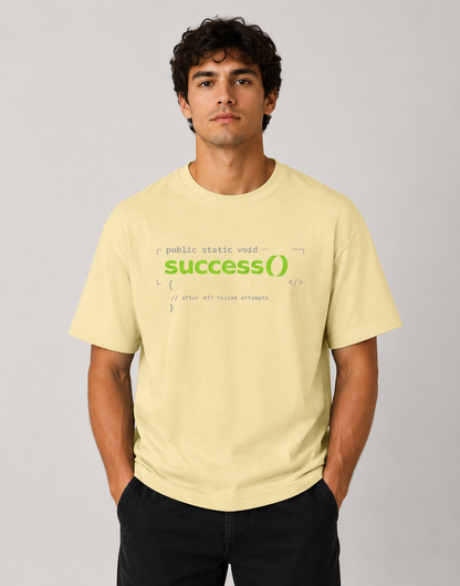 Success() Oversized T-Shirt