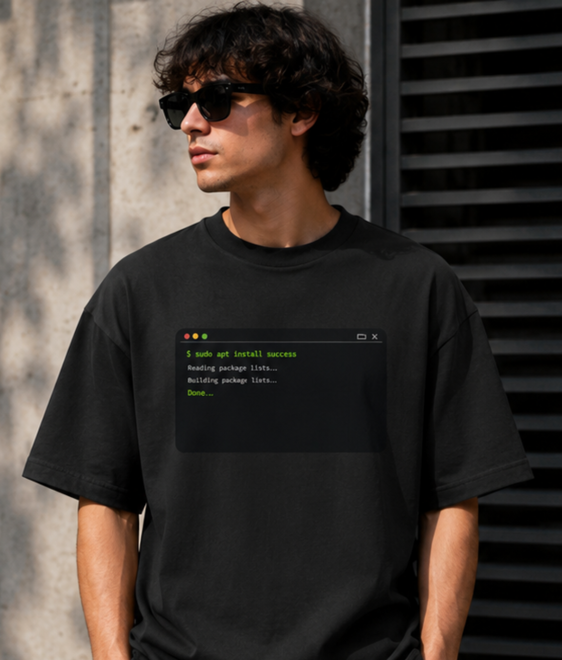 Terminal Success Oversized Unisex T-Shirt