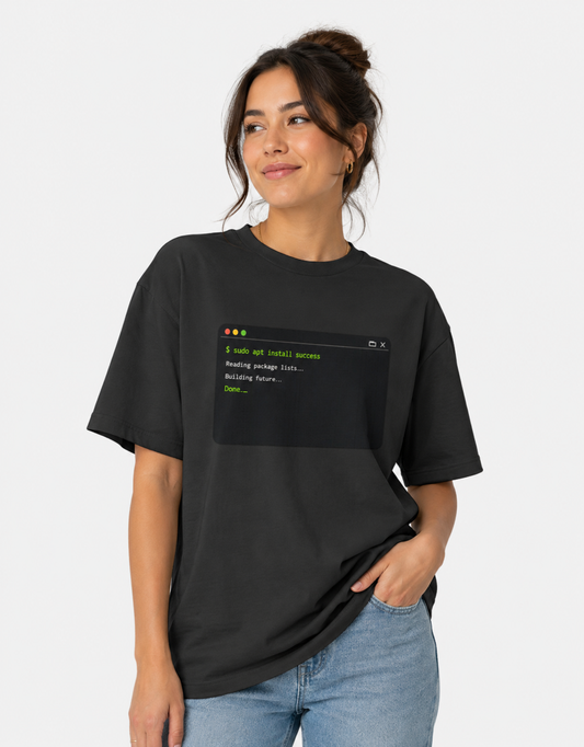 Terminal Success Oversized Unisex T-Shirt